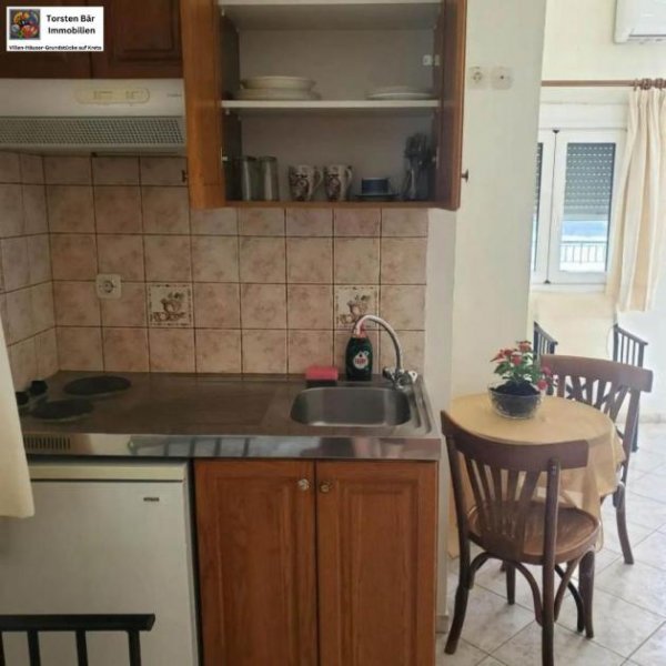 Chrisostomos Kreta, Chrisostomos Hotel dirket am Meer Gewerbe kaufen